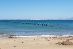 Photo taken at Old Pier Beach, Bentley Street, Bridport, Tasmania, Australia with Samsung SM-G960F