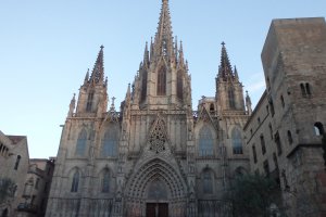 Photo taken at Avinguda de la Catedral, 5, 08002 Barcelona, Barcelona, Spain with OLYMPUS TG-835
