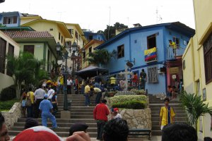 Photo taken at Callejon Del Bucanero, Guayaquil 090313, Ecuador with Canon PowerShot A700