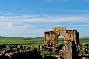 Photo taken at Route de Volubilis, Morocco with SONY DSC-H3