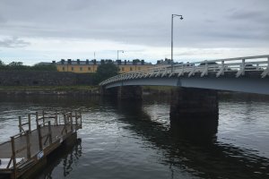 Photo taken at Pikku-Mustan silta, 00190 Helsinki, Finland with Apple iPhone 6
