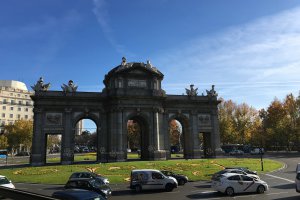 Photo taken at Plaza de la Independencia, 1, 28001 Madrid, Madrid, Spain with Apple iPhone 6s