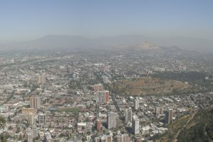 Photo taken at Subida Cumbre, Santiago, Providencia, Región Metropolitana de Santiago, Chile with Canon EOS 350D DIGITAL