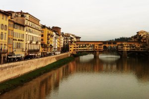 Photo taken at Ponte Santa Trinita, 1, Firenze, Italy with Apple iPhone 4