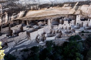 Photo taken at Cliff Palace Overlook, Mesa Verde National Park, CO 81330, USA with Canon EOS REBEL T4i