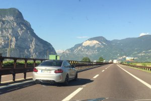 Photo taken at Autostrada del Brennero, 38016 Mezzocorona TN, Italy with Apple iPhone 6