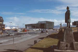 Photo taken at Lækjargata, 101 Reykjavík, Iceland with FUJIFILM X100S