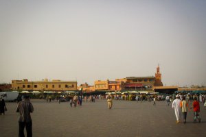 Photo taken at Rue Moulay Ismaïl, Marrakech, Morocco with Canon PowerShot A70