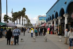 Photo taken at 1500-1598 Ocean Front Walk, Venice, CA 90291, USA with Canon EOS 6D