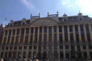 Photo taken at Grand Place, Grand Place 8, 1000 Ville de Bruxelles, Belgium with Apple iPhone 4S