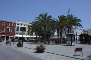 Photo taken at Plaça Alfons III, 7, 07760 Ciutadella de Menorca, Illes Balears, Spain with NIKON D40