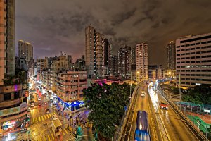 Photo taken at West Kowloon Corridor, Yau Ma Tei, Hong Kong with NIKON D4S