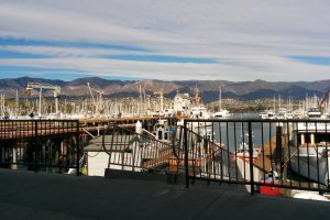 Photo taken at 199 Harbor Way, Santa Barbara, CA 93109, USA with LGE Nexus 5