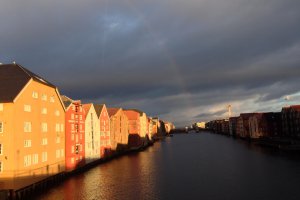 Photo taken at Gamle bybru, 7013 Trondheim, Norway with Apple iPhone 5