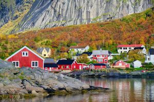 Photo taken at Reine ytre havn, Marken V, Reine, Moskenes, Nordland, 8390, Norway with FUJIFILM X-T3