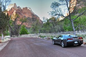 Photo taken at 1 Zion Canyon Scenic Dr, Springdale, UT 84767, USA with NIKON D90