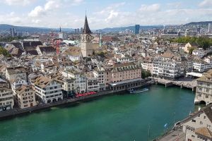 Grossmünster, Grossmünsterplatz, Rathaus, Altstadt, Zurich, District Zurich, Zurich, 8001, Switzerland