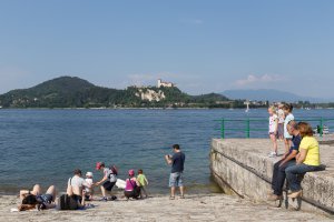 Photo taken at Piazza del Popolo, 22, 28041 Arona NO, Italy with Canon EOS 6D