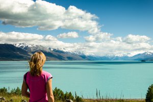 Photo taken at 4587 Tekapo-Twizel Road, Pukaki 7999, New Zealand with NIKON D7000