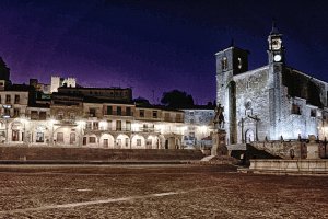 Photo taken at Plaza Molinillo, 15, 10200 Trujillo, Cáceres, Spain with SONY NEX-6