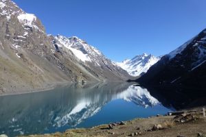 Laguna del Inca - Portillo, Camino Internacional a Mendoza, Refugio Regimiento Yungay, Los Andes, Provincia de Los Andes, Valparaiso Region, Chile