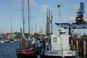 Photo taken at Haedgehafen 1, 18055 Rostock, Germany with Panasonic DMC-FT5