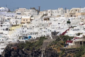 Photo taken at 25is Martiou, Thira 847 00, Greece with PENTAX K-5