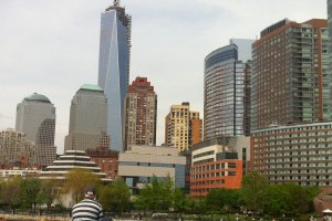 Photo taken at Battery Park City Esplanade, New York, NY 10280, USA with Apple iPhone 4