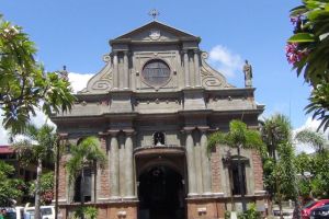 Photo taken at St. Catherine of Alexandria Cathedral, Governor Perdices Street, Poblacion 2, Dumaguete, Negros Oriental, Central Visayas, 6200, Philippines with SONY HDR-PJ260VE