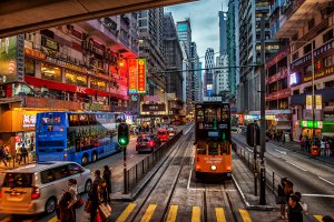 Photo taken at Canal Road Flyover, Bowrington, Hong Kong with NIKON D4