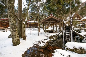 Photo taken at 8 Okuhida Onsengō Hirayu, Takayama-shi, Gifu-ken 506-1433, Japan with NIKON D4