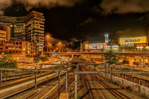 Photo taken at On Wan Road, Hung Hom Bay, Hong Kong with NIKON D4