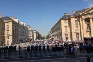 Photo taken at 12 Place du Panthéon, 75005 Paris, France with Apple iPhone 5