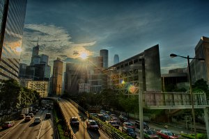 Photo taken at Arsenal Street & Lockhart Road & 4, Wan Chai, Hong Kong with NIKON D4