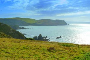 South West Coast Path, Kingsbridge, Devon TQ7, UK