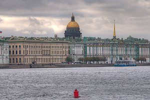 Troitskiy most, Sankt-Peterburg, Russia