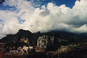 Photo taken at Via Roma, 21, 98039 Taormina ME, Italy with Apple iPhone 4