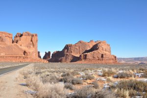 Photo taken at Arches Scenic Dr, Moab, UT 84532, USA with NIKON D90