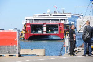 Photo taken at Containerkajen, 9850 Hirtshals, Denmark with SONY SLT-A77V