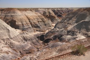 Photo taken at Petrified Forest National Park, Blue Mesa Scenic Road, Chambers, AZ 86502, USA with SONY SLT-A77V