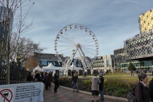 Photo taken at Broad Street, Birmingham, West Midlands B1, UK with Panasonic DMC-TZ40