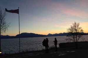 Photo taken at Trondenesveien 125, 9404 Harstad, Norway with Apple iPhone 5