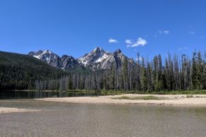Stanley Lake, National Forest Development Road 649, Custer County, Idaho, USA