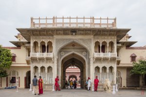 Mubarak Mahal., J.D.A. Market, Pink City, Jaipur, Rajasthan 302002, India