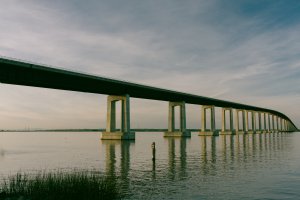 Photo taken at Antioch Bridge, Oakley, CA 94561, USA with Canon EOS 40D