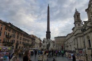 Photo taken at Ponte Umberto I, 00186 Roma, Italy with Panasonic DMC-ZS20