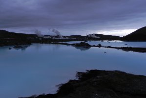 Path into the Blue Lagoon, Iceland