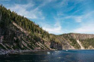 Photo taken at Crater Lake National Park, Rim Drive, Oregon, USA with FUJIFILM X100T