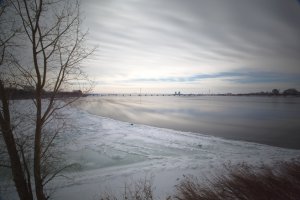 Photo taken at Chemin du Tour de l'isle, Montréal, QC H3C, Canada with NIKON D5200