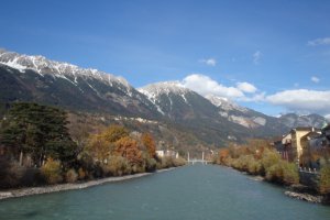 Photo taken at Innbrücke, 6020 Innsbruck, Austria with OLYMPUS TG-835